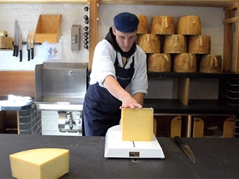 How to cut a clothbound cheese [part 3]