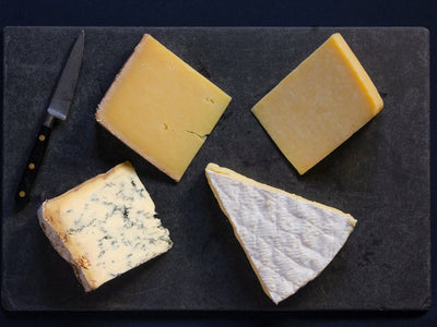Virtual Tasting - Stichelton, Lincolnshire Poacher, Baron Bigod & Kirkham's Lancashire