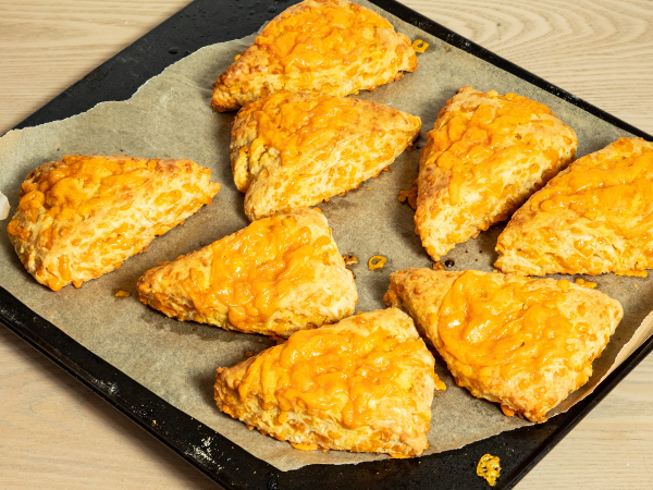 Amy’s Sparkenhoe Red Leicester Scones