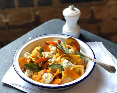 St. Tola Tortelloni with Winter Squash, Sage, and Brown Butter