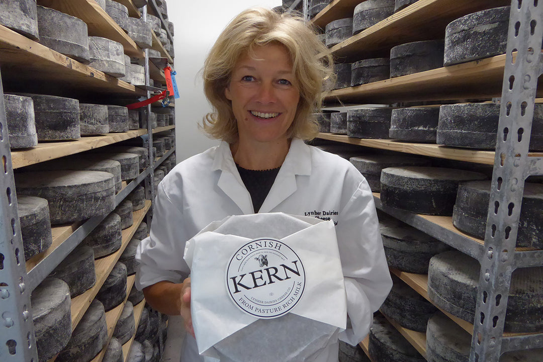 catherine mead lynher dairies racks of cornish kern cheese