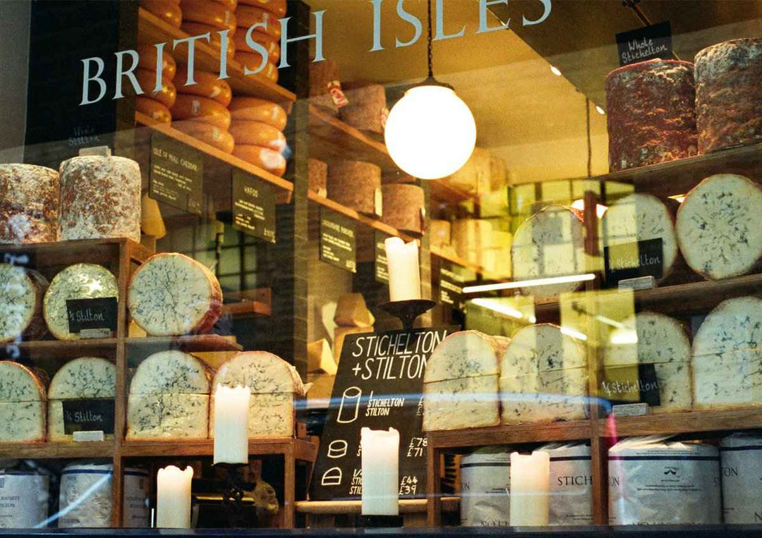 How a cheesemonger prepares blue cheese for Christmas