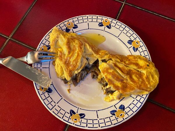 Mushroom & Kirkham's Lancashire Omelette by Laura Jackson