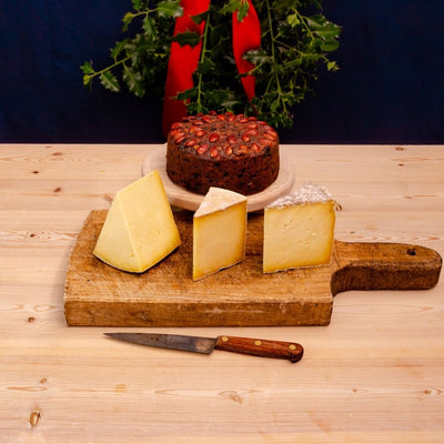 Christmas Cake & Wensleydale Selection