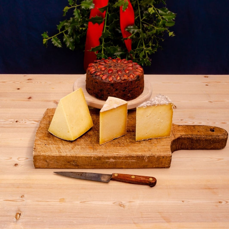 Christmas Cake & Wensleydale Selection