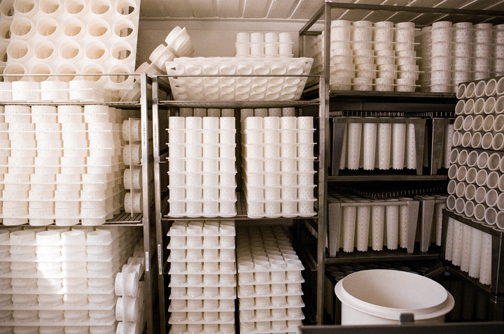 our-work: Cheese moulds at Neal's Yard Creamery