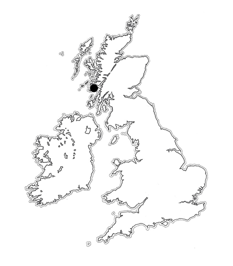 Location: Isle of Mull map