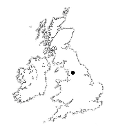 Location: Kirkham's Lancashire map